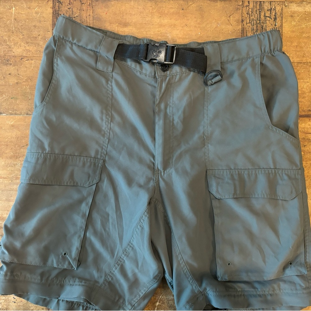 Boy Scouts of America Official Uniform Green Cargo Shorts Adult Size? USA